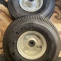 2 Hand Truck Wheels With Axle