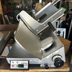 Bizerba SE 12 Manual  W/ Sharpening Unit 