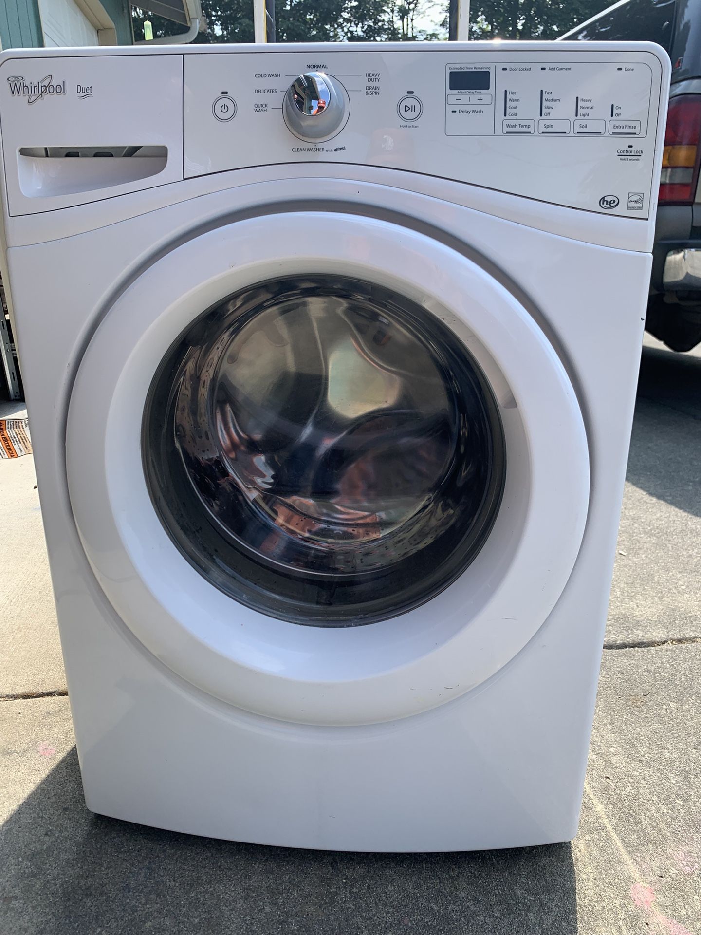 Whirlpool duet Was Machine