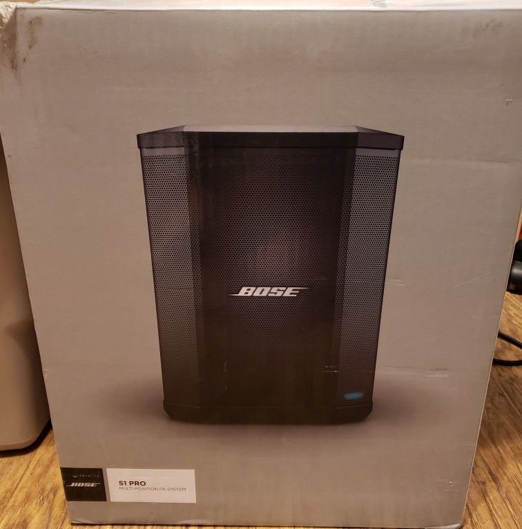 BOSE S1 Pro Portable PA System Rechargable Bluetooth Speaker
