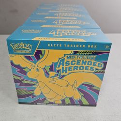Ascended Heroes Elite Trainer Box New Sealed