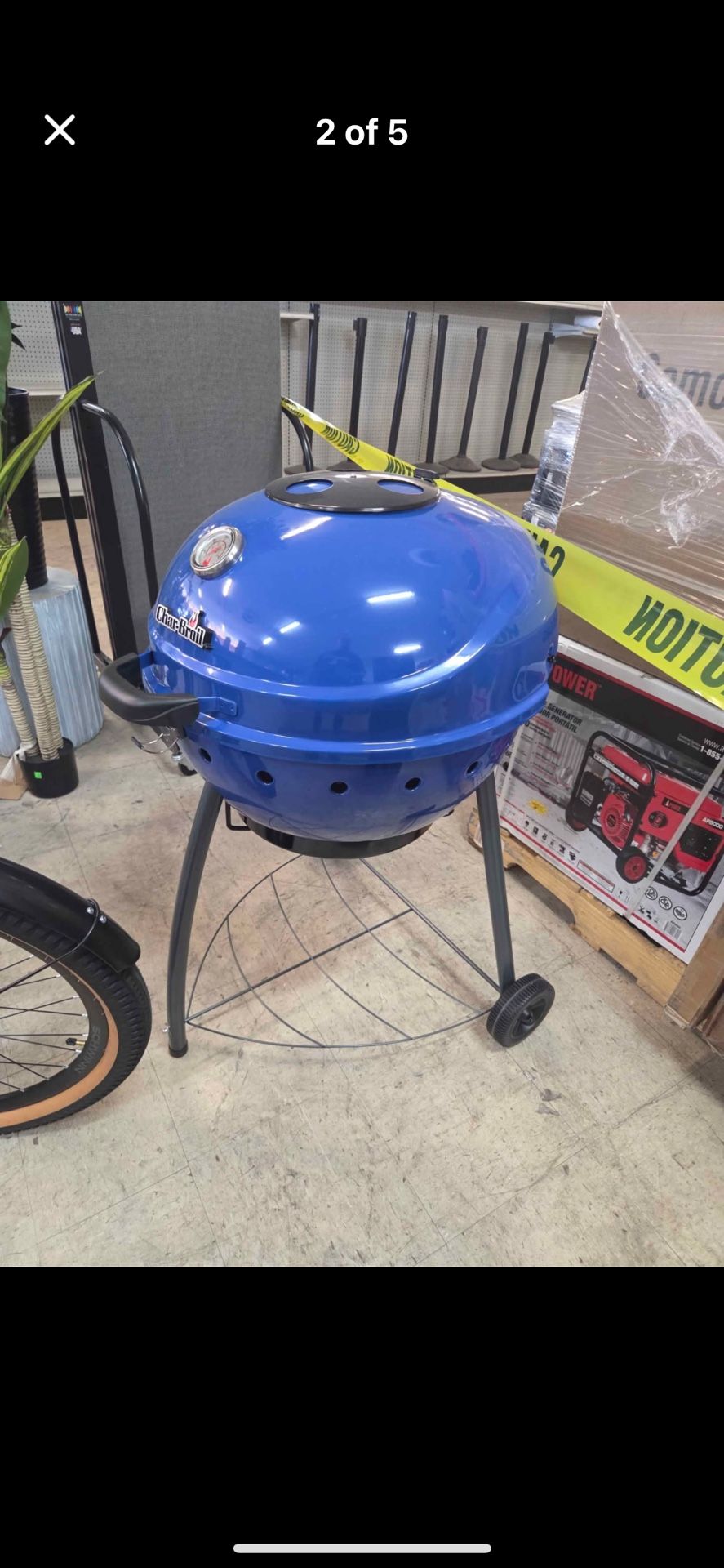 Char Broil charcoal Grill NEW BBQ grill Must pick up today 100$ Alma School and University