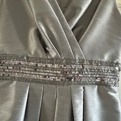 Silver Sequin Formal Dress