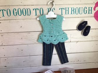 American girl outfit with shoes