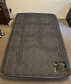 Full Size Mattress & Bed Frame — Less Than 1 Year Old!