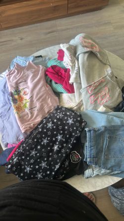 Used girl clothes, size 10 and 12