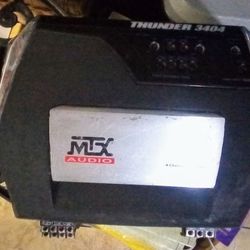 MTX THUNDER 3401 4 CHANNEL AMP