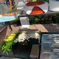 Taco Man Cart/ Taquero Cart / Taquiza Cart/ Plancha 