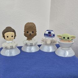 Disney 100th Anniversary 2023 McDonald's Happy Meal Star Wars Figures Set of 4