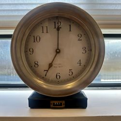 Antique Silver Clock (Perfect Condition)