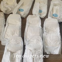 Ten Diapers  New