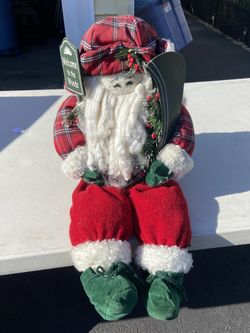 Adirondack Theme Santa 