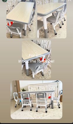 Kids draw and erase table