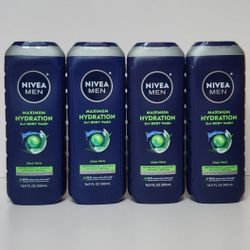 4 Nivea Men Body Wash 