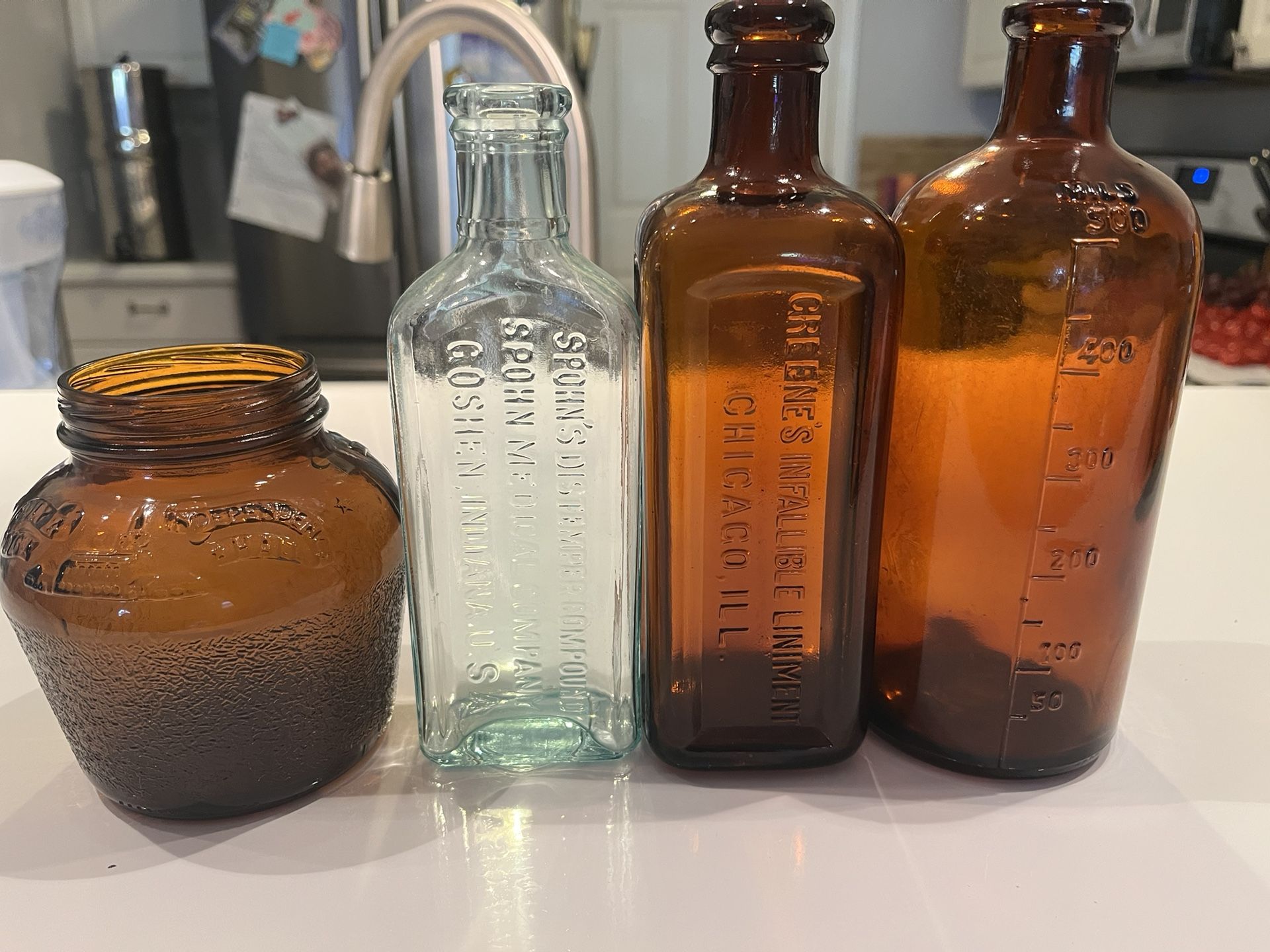 Vintage Glass Bottles