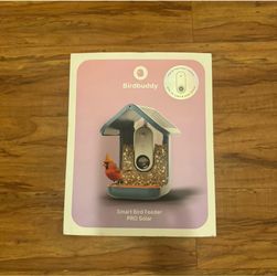 NEW Bird Buddy Smart Bird Feeder PRO Solar with Camera 2k SEALED