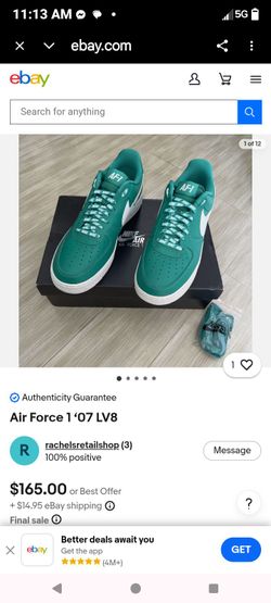 Green NIKE  AF1