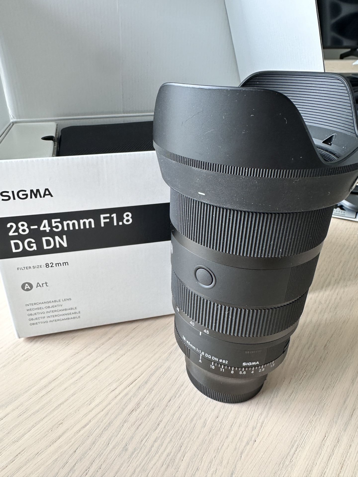 Mint Sigma 28-45mm F/1.8 Sony E Mount