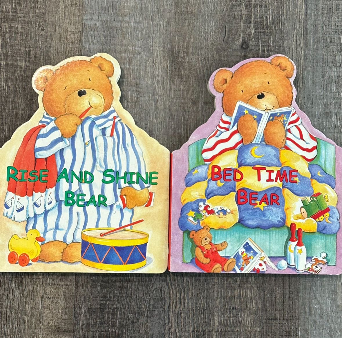 New Set Of 2 Teddy Bear Children’s Board Books