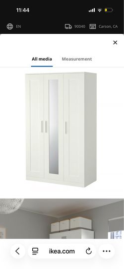 IKEA white wardrobe