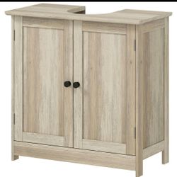 Bathroom Vanity Cabinet 23.5" Under Sink Bathroom Cabinet with 2 Doors&Adjustable Shelf~NEW~Grey Oak