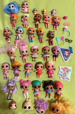 Lol Doll Lot 65 Pieces
