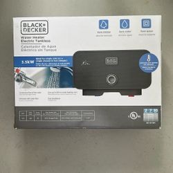 Water Heater Electric Tankless 