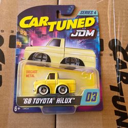 CarTuned 1:64 68 Toyota Hilux JDM Tuners Series 4