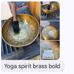 9.5 " Brass Bowl