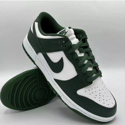 Nike Dunk Low "Michigan State" Green DD1391-101 2024 Brand New Shoes
Size 11 men's or 12.5 women
Box has no lid
100 percent authentic