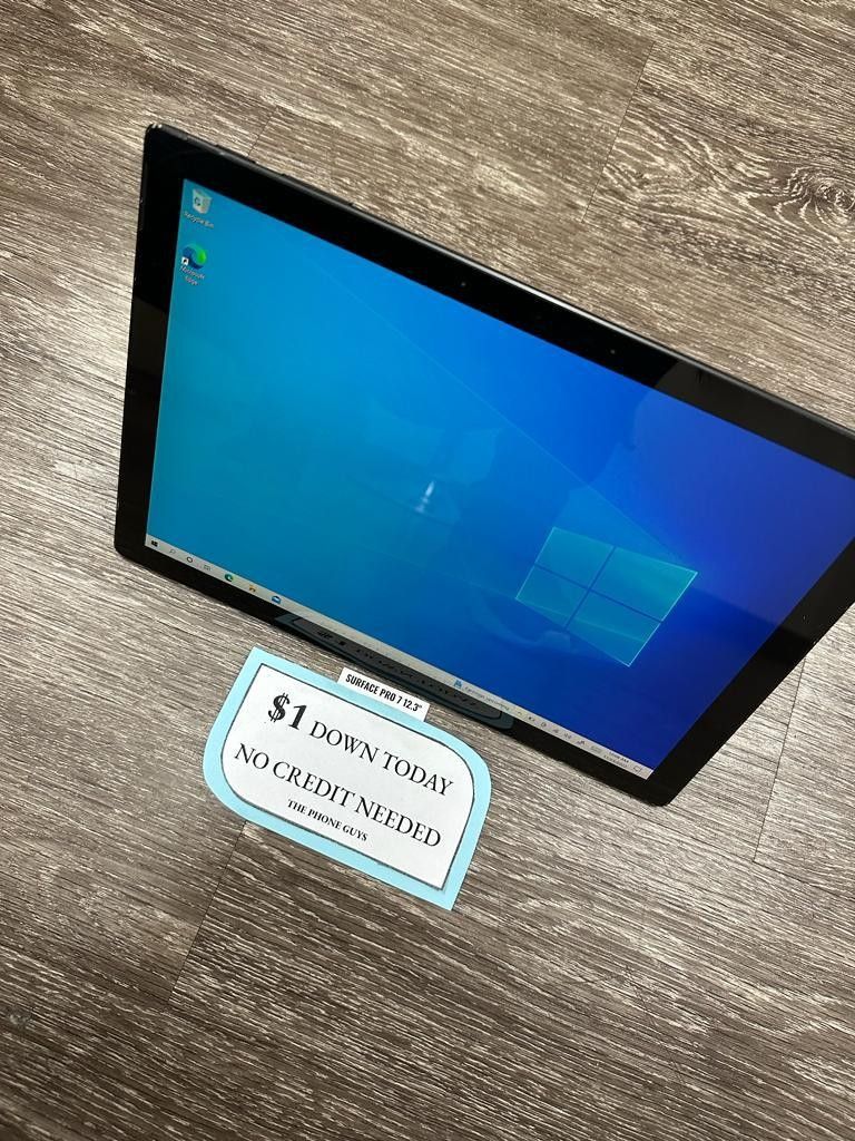 Microsoft Surface Pro 7 Tablet -PAYMENTS AVAILABLE FOR AS LOW AS $1 DOWN - NO CREDIT NEEDED