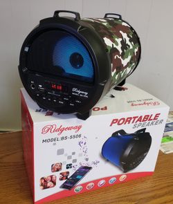 Radio speaker bluetooth