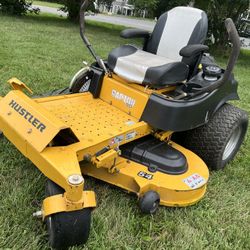 Hustler RAPTOR SD (Super Duty) zero turn riding mower, 54” deck.