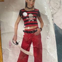 Hip Punk Pirate Large 10-12 Halloween