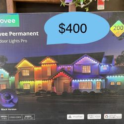 Govee Permanent Outdoor Lights Pro 200ft (black)