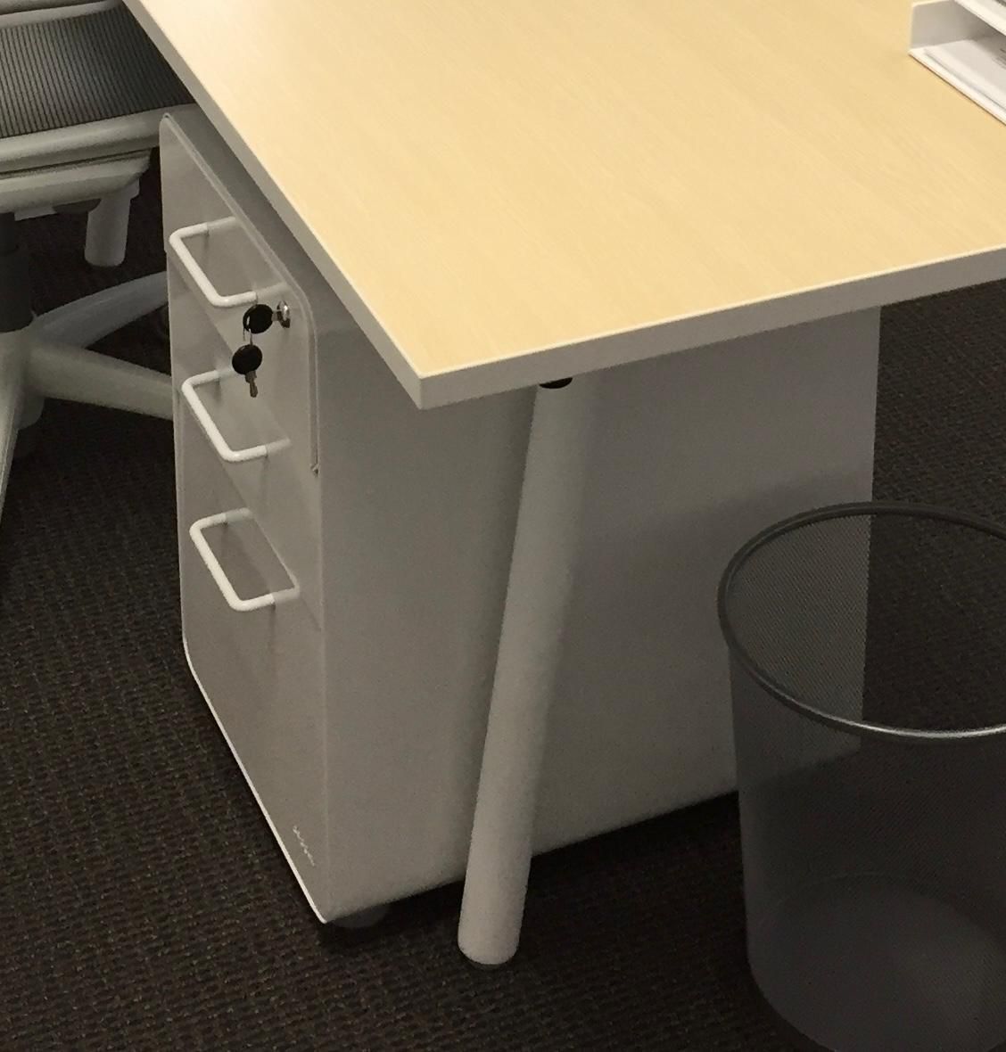 Poppin Stow 3-Drawer File Cabinet