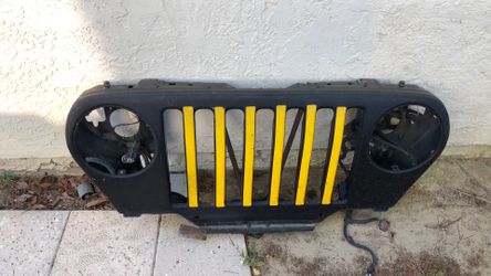 Jeep wrangler grill