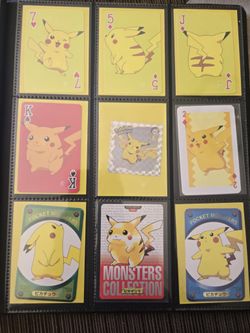 Pikachu Pokemon Card Singles For Sale