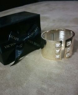 Vintage Victoria Secrets Cuff Bracelet. V