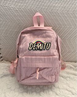 Cute Small Pink Lightweight Backpack for Girls Teen Kids Multi Pocket iPad Fit NEW