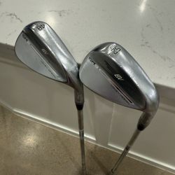 2 Titleist Vokey SM9 Wedges (48 And 52 Degree)