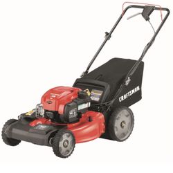 The CRAFTSMAN® M230 21-in self-propelled, variable-speed front wheel drive mower 