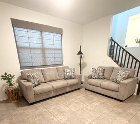 Sofa Set-Ashley Furniture Sofa Set