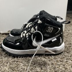 New W/o box Off White x Nike Air Force 1 Mid Sheed 5.5 