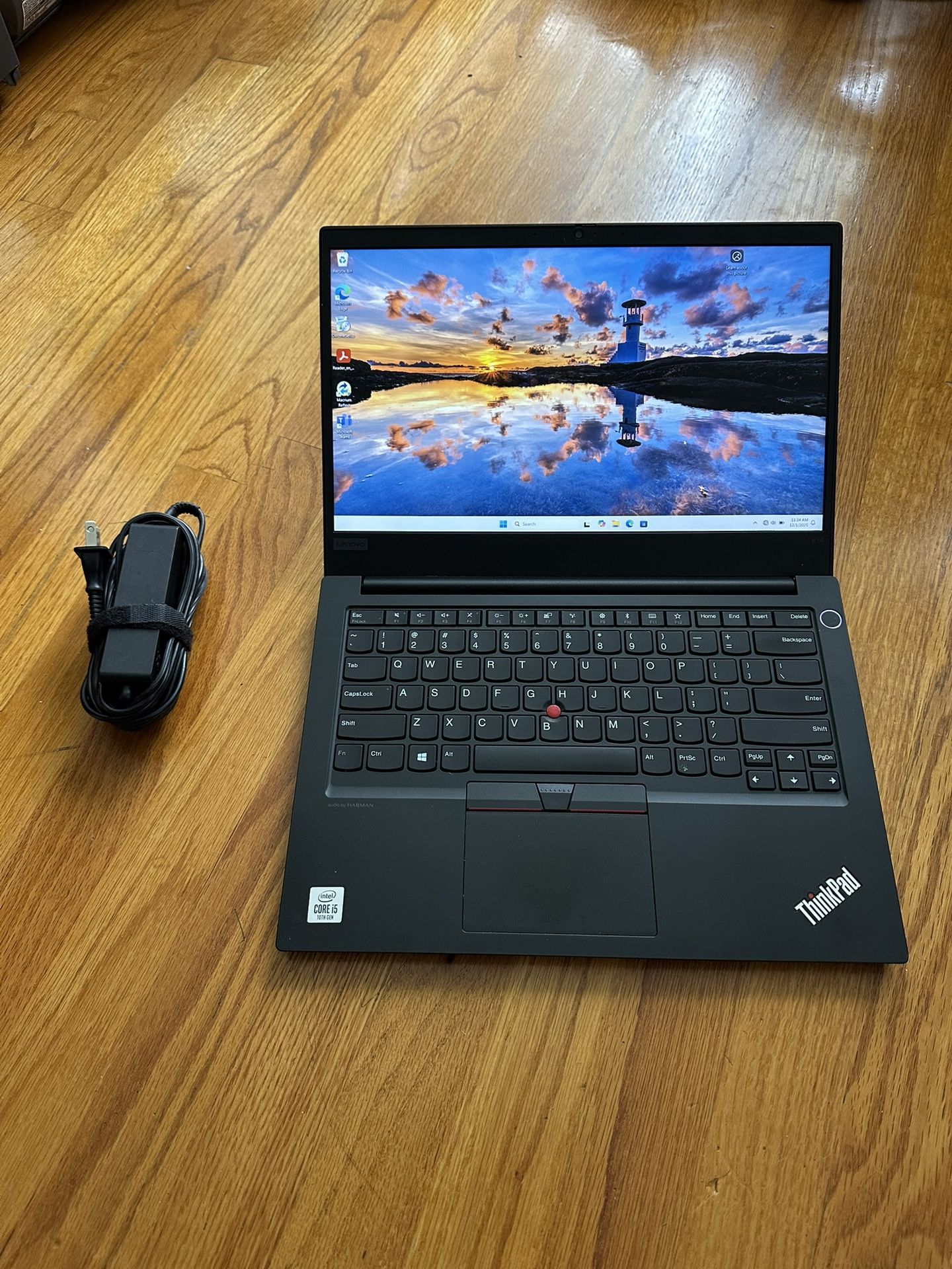 14 inches Lenovo ThinkPad E14 Laptop Win11 Pro i5 10210U @2.1Ghz Nvme 256GbRAM 16Gb Microsoft Office 2021