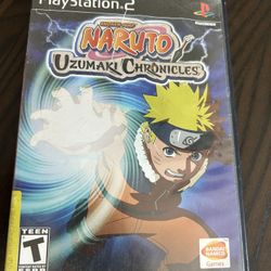 Naruto: Uzumaki Chronicles (Sony PlayStation 2, 2006) PS2