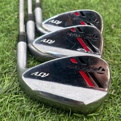 Taylormade ATV Wedge Set 52,56 & 60 KBS Steel Shaft
