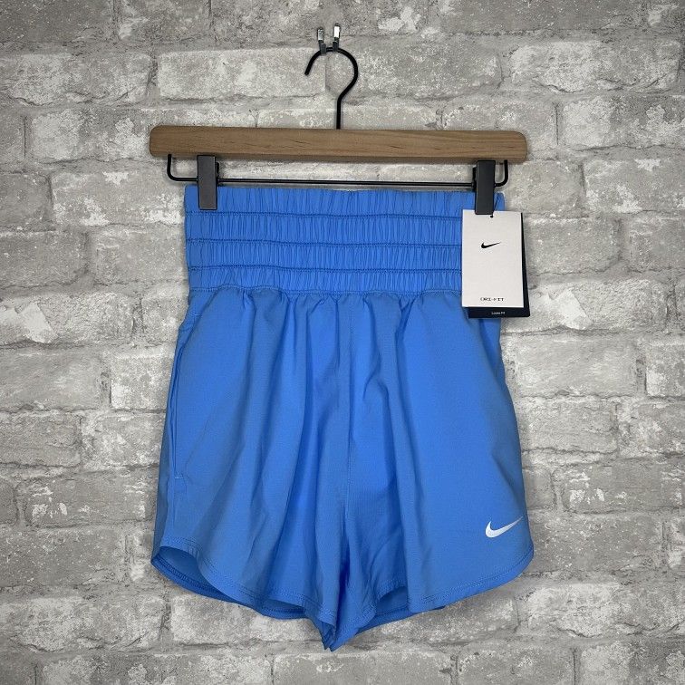 Nike Women's One Dri-FIT Ultra High-Waisted 3" Brief-Lined Shorts NWT Size XS