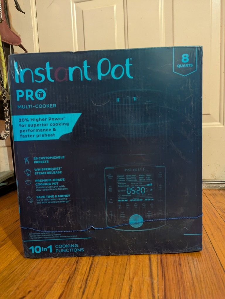 Sealed Unopened Box Instant Pot Pro 8qt