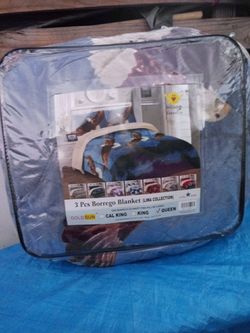 3 Pcs Borrego blanket